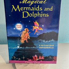 Magical mermaids and dolphins