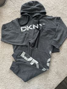 DKNY grey tracksuit (xs)