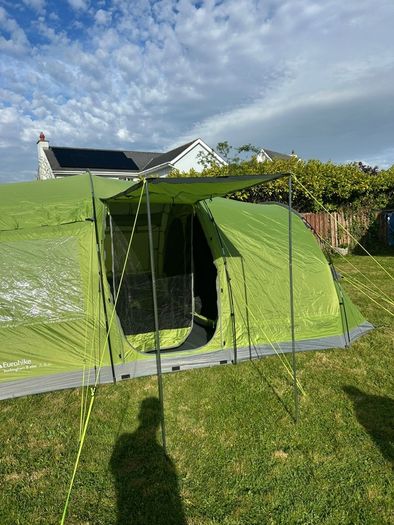 tents buckingham 8 man tent and porch extender