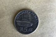 WW2 (1943) German 5 Reichmark coin