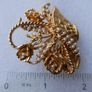 Vintage Floral Basket Brooch with  Pearls, Delicate Brooch Image 7