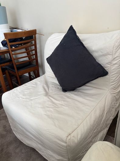 IKEA LYCKSELE MURBO chairbed Ransta natural
