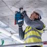 Bosch GBH 18V-22 SDS-Plus & Bosch GDE 18V-12 Dust Extractor Image 2