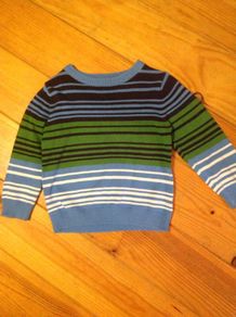 Age 3-4 Lightweight Striped Jumper