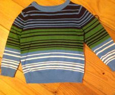 Age 3-4 Lightweight Striped Jumper
