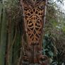 Antique Original Art Deco Brass Fan Fireplace Screen 32" Image 3