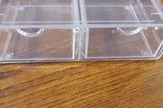 Acrylic makeup sorage box