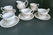 Rare "Strawberry Festival" by Myott  Coffee Set