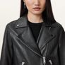 All Saints Leather Jacket Image 3