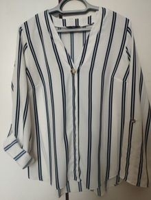 stripey blouse