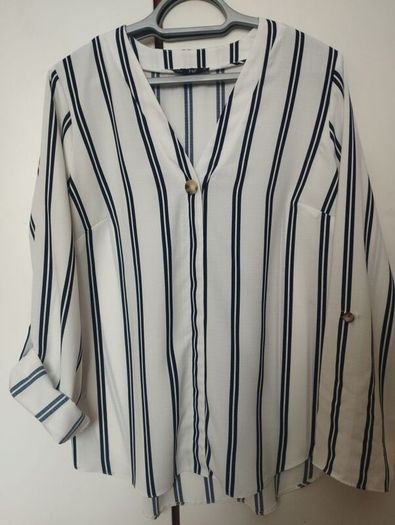 stripey blouse
