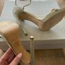 Jimmy Choo Alva 120 Platinum Ice Dusty Glitter Brand New Image 3