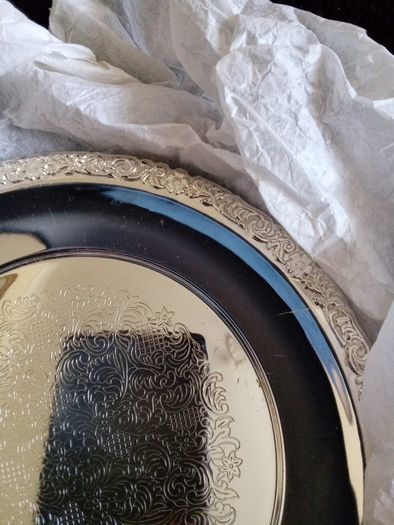 silver plate server