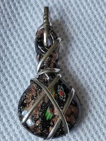 Glass pendant