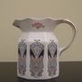 RARE Vintage Masons Ironstone Jug/pitcher Art Nouveau   Liberty London's 'IANTHE' Image 2