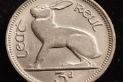 Ireland - 1968 - 3 Pence - Hare - KM.12a - UNC - [261]