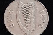 Ireland - 1976 - 10 Pence - ERROR - Salmon - KM.23 - [290]
