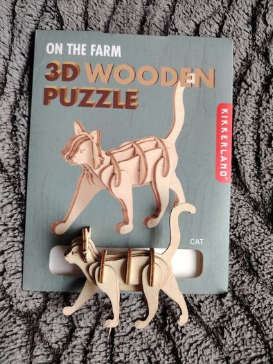 3D Wooden Puzzle