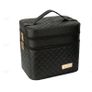 Cosmetic Case Beauty Suitcase Box Organizer Makeup Travel Portable Container Black / Pink Image 3
