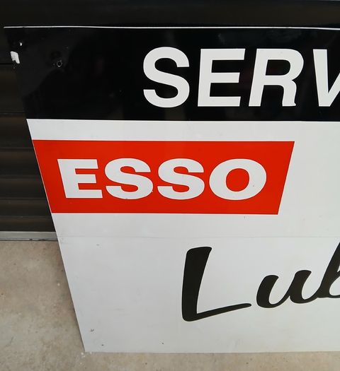 ESSO Service Department sign