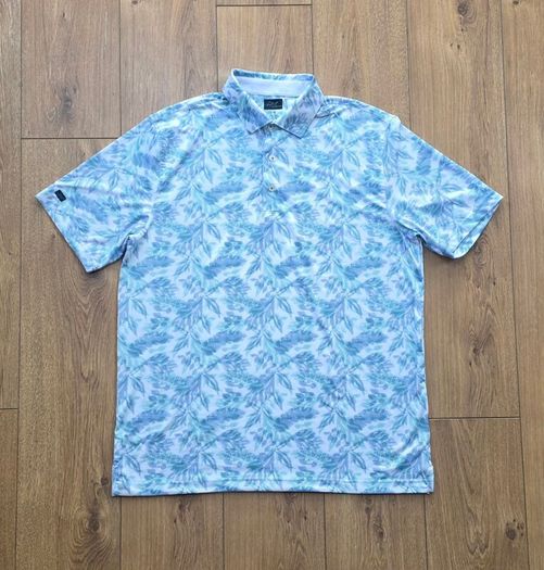 Greg Norman ML75 Island Breeze Polo Shirt Mens Large/XL