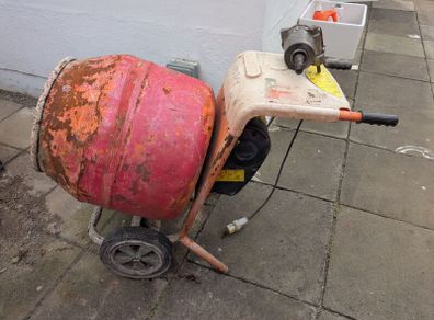 Belle minimix 150 cement mixer