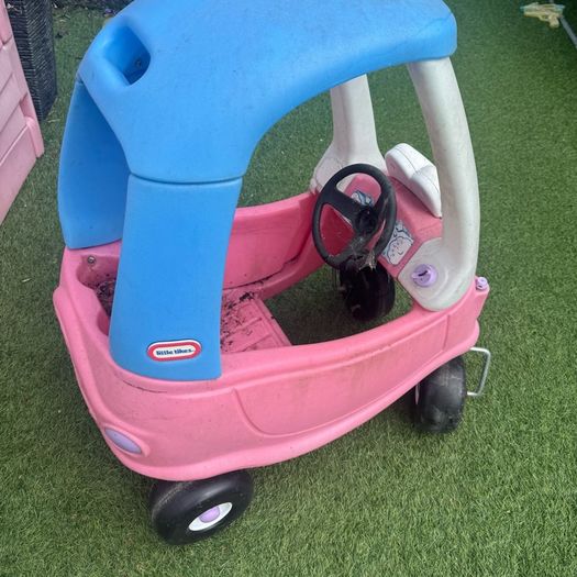 Little Tikes House and Car pink