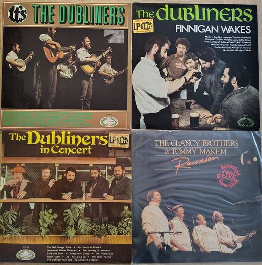 The Dubliners /  Clancy Brothers & Tommy Makem - Original 70's Vinyl LP's - Irish Folk Trad EX+
