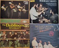 The Dubliners /  Clancy Brothers & Tommy Makem - Original 70's Vinyl LP's - Irish Folk Trad EX+