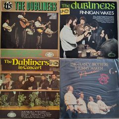 The Dubliners /  Clancy Brothers & Tommy Makem - Original 70's Vinyl LP's - Irish Folk Trad EX+
