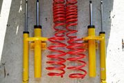 SKODA Fabia SEAT Ibiza Cordoba Audi A2 VW Fox Polo LOWERING KIT (Made in Germany)