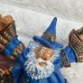 Merlin The Magician approx. 10cm figure wizard Used damaged Please see photos Image 7