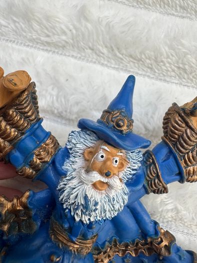 Merlin The Magician approx. 10cm figure wizard Used damaged Please see photos