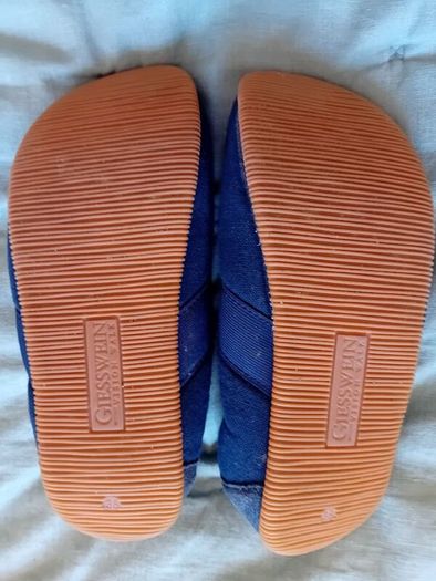 Giesswein Cotton Canvas Slippers Approximately Size 4