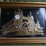 Tower Bridge Framed Decorative Clock type art Image 2