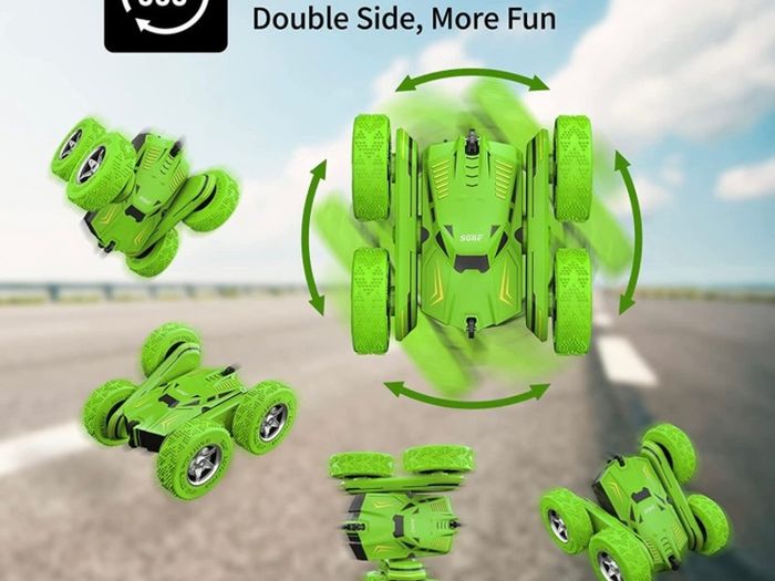 Stunt Car Toys, Direct Charge Remote Control Car with 2 Sided 360 Rotation Gifts for Boys Girls Kids MULTIPLE COLOURS AVAILABLE (FREE POSTAGE)