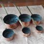 Set of Vintage Copper Pots Image 3