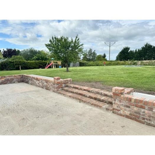 Salvaged Multi-Coloured Bricks