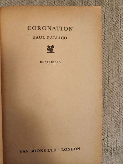 Paul Gallico Books. Ludmila. A Legend Of Liechtenstein,coronation, And The Small Miracle. First edition.35