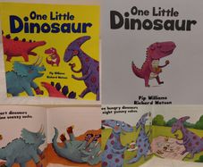 One Little Dinosaur Story Book