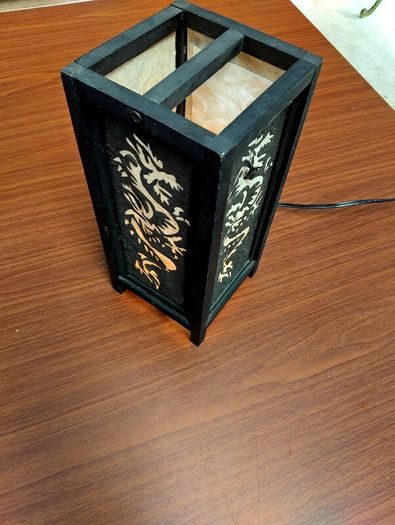 Oriental table lamp