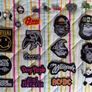 Band Patches and pins Image 2