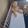 Mamas & Papas Franklin Cot Bed - Grey - Excellent Image 3