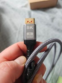 8K DisplayPort Cable DP 1.4 Braided