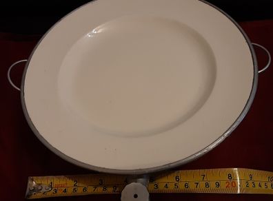 possibly militaria aluminium plate warmer