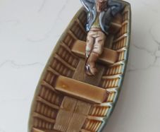 Wade Porcelain  Man in a Boat