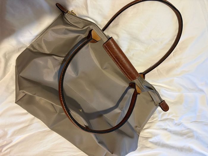 Longchamp le pliage / tote / grey / large