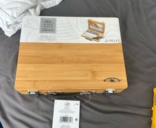 Windsor and Newton Wooden Box Tube Set