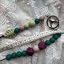 Breastfeeding necklace and matching keychain Image 3