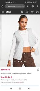 quilted floral gilet